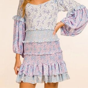 Yvonne and Love mini floral dress